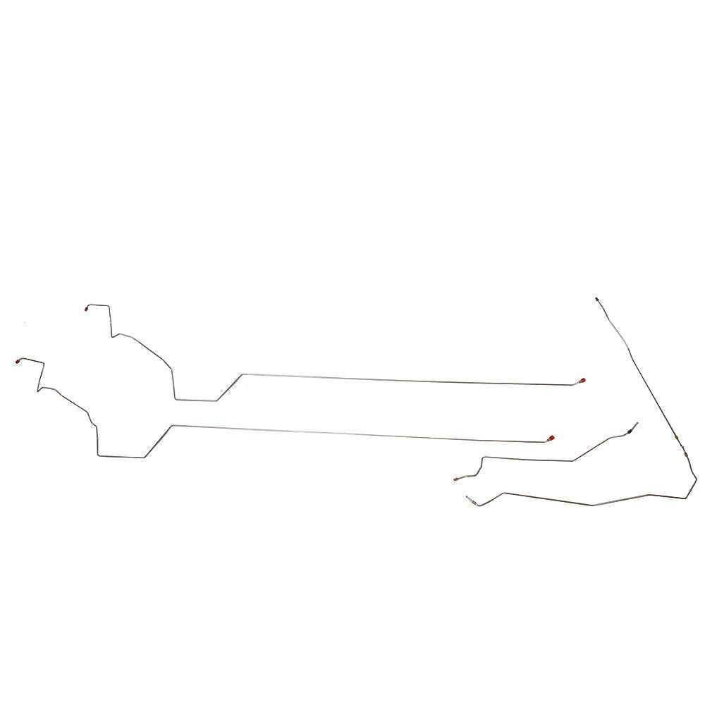 AIN0006OM- 00-05 Monte Carlo, Impala w/ ABS, Intermediate Brake Line Kit; Steel - SSTubes