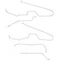 AIN0009OM- 00-05 Chevy Monte Carlo, Impala w/o ABS, Intermediate Brake Line Kit; Steel - SSTubes