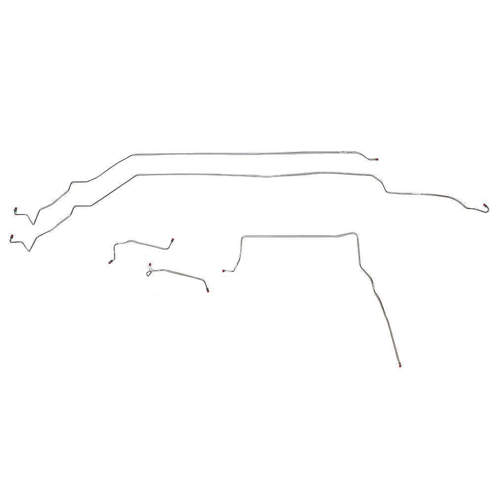 AIN0401OM - 05-06 GTO; Intermediate Brake Line Kit; Steel - SSTubes