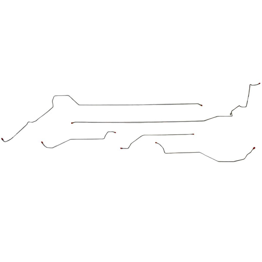 AIN9712OM- 97-03 Grand Prix, w/ 3.8L, AWABS; Intermediate Brake Line Kit; Steel - SSTubes