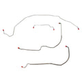 AKT7103OM - 71-72 Skylark, GS, Cutlass, 442, Lemans, GTO; Front Brake Line Kit; Steel - SSTubes