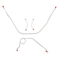BKT5802OM- 58 Bel Air, Impala Power Brakes Front Brake Line Kit; Steel - SSTubes