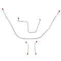 BKT6202OM- 62-64 Bel Air, Impala Power Brakes Front Brake Line Kit; Steel - SSTubes