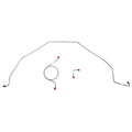 BKT6502OM- 65 Bel Air, Impala Power Brakes, Front Brake Line Kit; Steel - SSTubes