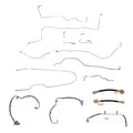 03-04 Jeep Grand Cherokee, After 04/27/2003 Complete Brake Line & Hose Kit; Stainless - SSTubes