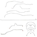 BLH33- 99-02 GM Truck 1500, 4wd, Ext Cab/Long Bed; Complete Brake Line & Hose Kit; Stainless - SSTubes