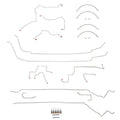 BLH44 - 99-02 Cougar; Complete Brake Line & Hose Kit; Stainless - SSTubes