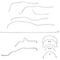 BLH68- 01-05 GM 1500HD Complete Brake Line & Flex Hose Kit; Stainless - SSTubes