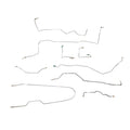 1999-2004 Jeep Grand Cherokee WJ, Complete Brake Line Kit, Steel - SSTubes