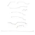 CBK0026OM - 03-04 GM 1500 Truck, 4wd, Ext/Crew Cab/Short Bed; Complete Brake Line Kit; Steel - SSTubes