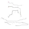 96-99 Chevy Cavalier/Sunfire Complete Brake Line Set; Steel - SSTubes