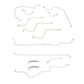 CBK0032SS - 02-05 Ram 1500, 4 WD, All ABS, Quad Cab, Short Bed Brake Line Kit; Stainless - SSTubes