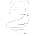 CBK0034OM - 95-96 Jeep Grand Cherokee; All Models, Complete Brake Line Kit; Steel - SSTubes