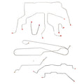 CBK0046OM- 95-98 Chevy/GMC K1500, Ext Cab/Short Bed Brake Line Kit; Steel - SSTubes