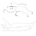 CBK0054OM- 99-05 Buick Century Complete Brake Line Set; Models w/ ABS, Rear Drum, Steel - SSTubes