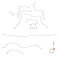 CBK0080OM- 95-97 Dodge Ram 2500 4wd, AWABS, Quad Cab/Long Bed; Complete Brake Line Kit; Steel - SSTubes