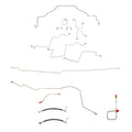 CBK0087OM- 01-02 Dodge Ram 3500 2wd, AWABS, Ext Cab/Long Bed; Complete Brake Line Kit; Steel - SSTubes
