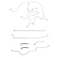CBK0102OM- 06-08 Dodge Ram 1500, 2wd, RWABS, Reg Cab/Short Bed; Complete Brake Line Kit; Steel - SSTubes