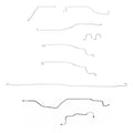 CBK0110OM- 03-04 GM 1500, 2wd, Ext/Crew Cab/Short Bed; Complete Brake Line Kit; Steel - SSTubes