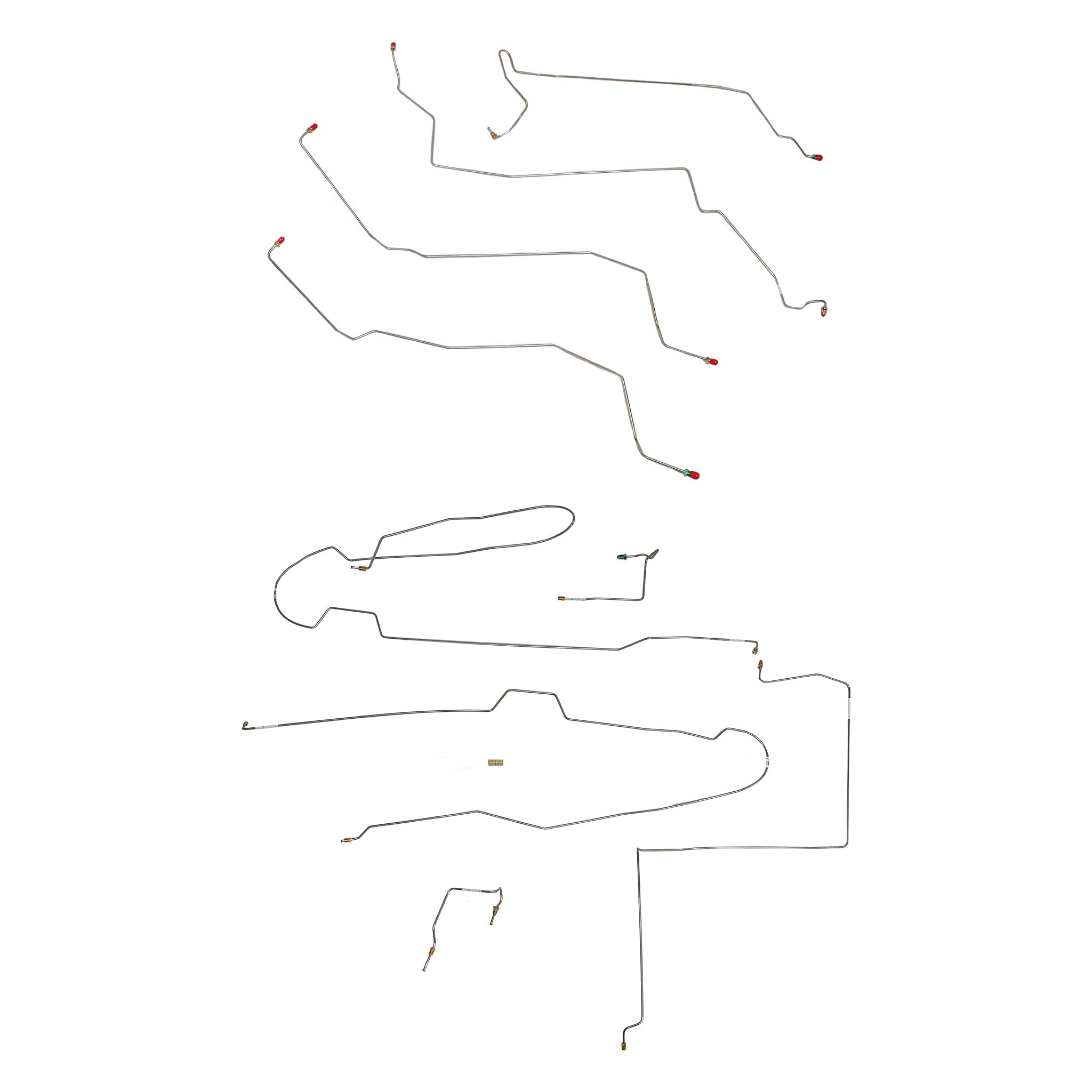 99-03 Windstar; Complete Brake Line Kit; Stainless - SSTubes