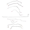 CBK0136OM- 81-86 K3500 / 89-91 V3500 Complete Brake Line Kit; Steel - SSTubes