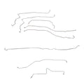 07-08 GM 2500HD / 3500HD 6.6L or 8.1L Crew Cab / Short Bed Complete Brake Line Kit; Steel - SSTubes