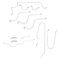 CBK0183OM- 02-05 Dodge Ram 1500 2wd, AWABS, Extended/Quad Cab / Short Bed Complete Brake Line Kit; Steel - SSTubes
