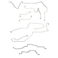 CBK0188OM - 98-02 Camaro/Trans Am, No Traction; Complete Brake Line Kit; Steel - SSTubes