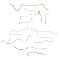 CBK0189OM - 98-02 Camaro/Trans Am, Traction, All Disc, AWABS; Complete Brake Line Kit; Steel - SSTubes
