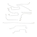 05-07 Silverado / Sierra 1500, 2 WD, Reg, 8ft Bed Brake Line Kit; Steel - SSTubes