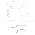 CBK0201OM - 99-02 SILVERADO / SIERRA 1500 2WD, Ext Cab, 78'' Bed, STEEL Brake Line Set - SSTubes