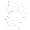 02-09 Trailblazer Extended Complete Brake Line Kit; Steel - SSTubes