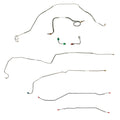 CBK0420SS- 69 Chevy Camaro without JL8 Rear Disc, Disc Conversion Brake Line Kit; Stainless - SSTubes