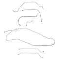 CBK0422SS- 64-65 Pontiac Lemans / GTO Hardtop, Disc Brake Conversion Brake Line Kit; Stainless - SSTubes