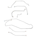 CBK0424SS- 66 Pontiac Lemans / GTO Hardtop, Disc Brake Conversion Brake Line Kit; Stainless - SSTubes