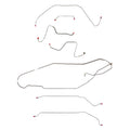 CBK0425SS - 1967 Buick Skylark / GS, w/ Manual Drum, Hardtop; Complete Brake Line Kit; Stainless - SSTubes