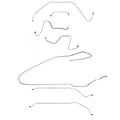 CBK0426SS - 1967 Buick Skylark / GS, w/ Manual Drum, Convertible; Complete Brake Line Kit; Stainless - SSTubes