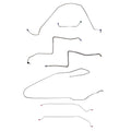 CBK0428SS - 1967 Buick Skylark / GS, w/ Power Drum, Convertible; Complete Brake Line Kit; Stainless - SSTubes
