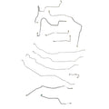 1995-97 Pontiac Firebird, w/ Traction Control; Complete Brake Line Kit; Stainless - SSTubes