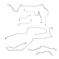 1998-02 Pontiac Firebird, w/o Traction Control; Complete Brake Line Kit; Stainless - SSTubes