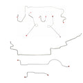 1973 MOPAR A-body complete brake line kit made of steel for 111'' wheelbase vehicles.