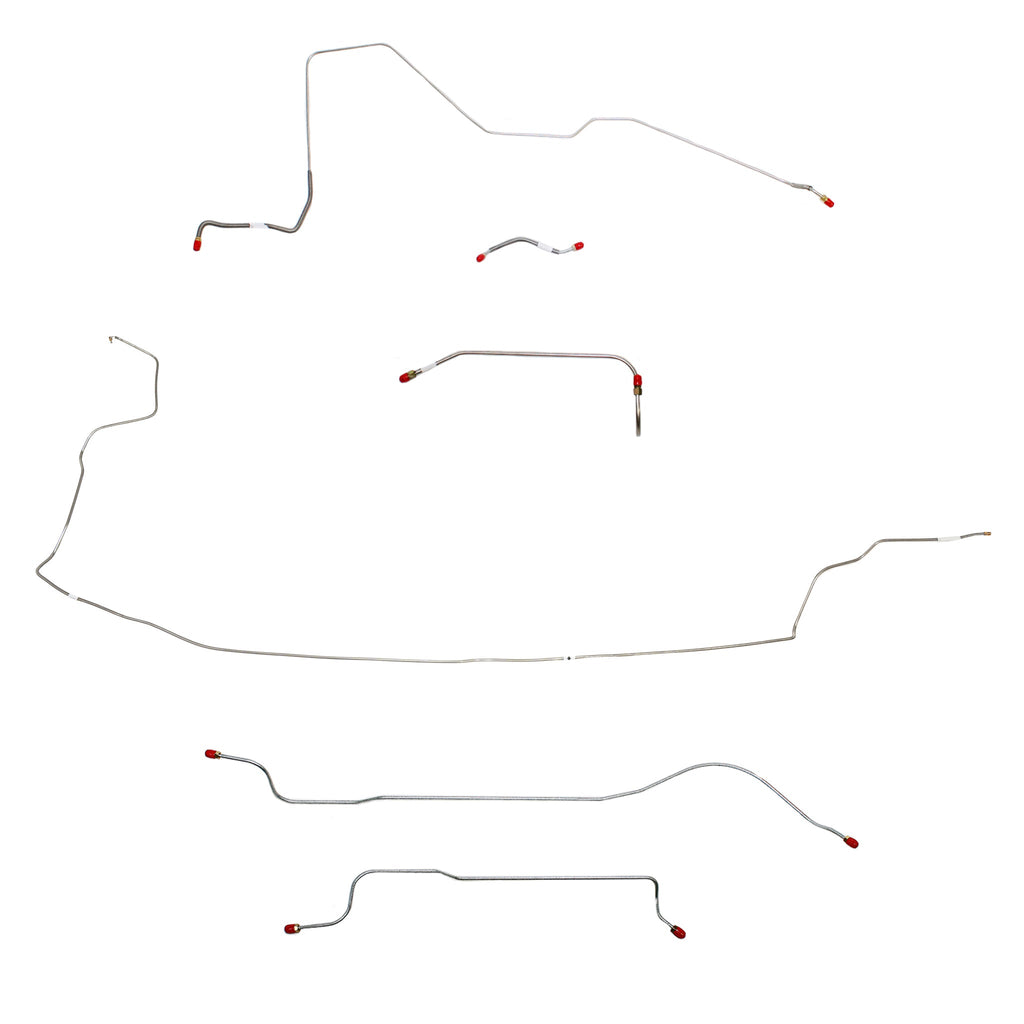 CBK0610OM - 1964 MOPAR B-body w/ 426 Max Wedge; Complete Brake Line Kit; Steel - SSTubes