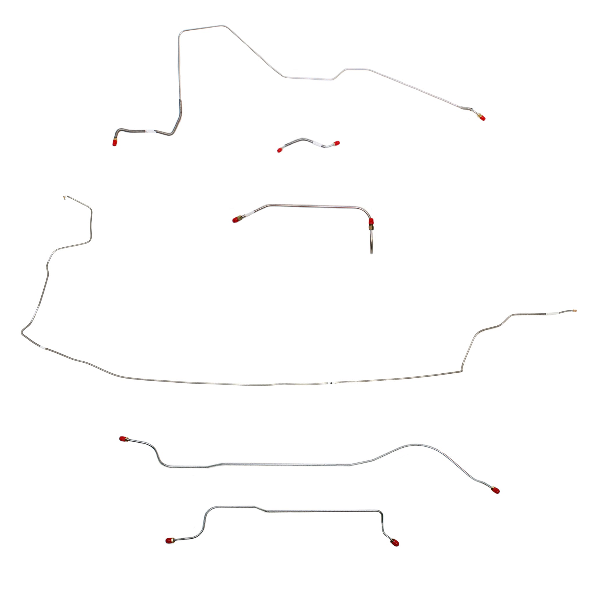 CBK0610OM - 1964 MOPAR B-body w/ 426 Max Wedge; Complete Brake Line Kit; Steel - SSTubes