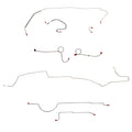 1971 MOPAR B-body w/ Power Disc; Complete Brake Line Kit; Steel - SSTubes