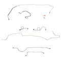 1971 MOPAR B-body w/ Standard Disc; Complete Brake Line Kit; Steel - SSTubes
