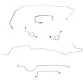 1972 MOPAR B-body w/ Power Drum; Complete Brake Line Kit; Steel - SSTubes