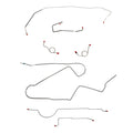 1972 MOPAR B-body w/ Power Disc; Complete Brake Line Kit; Steel - SSTubes