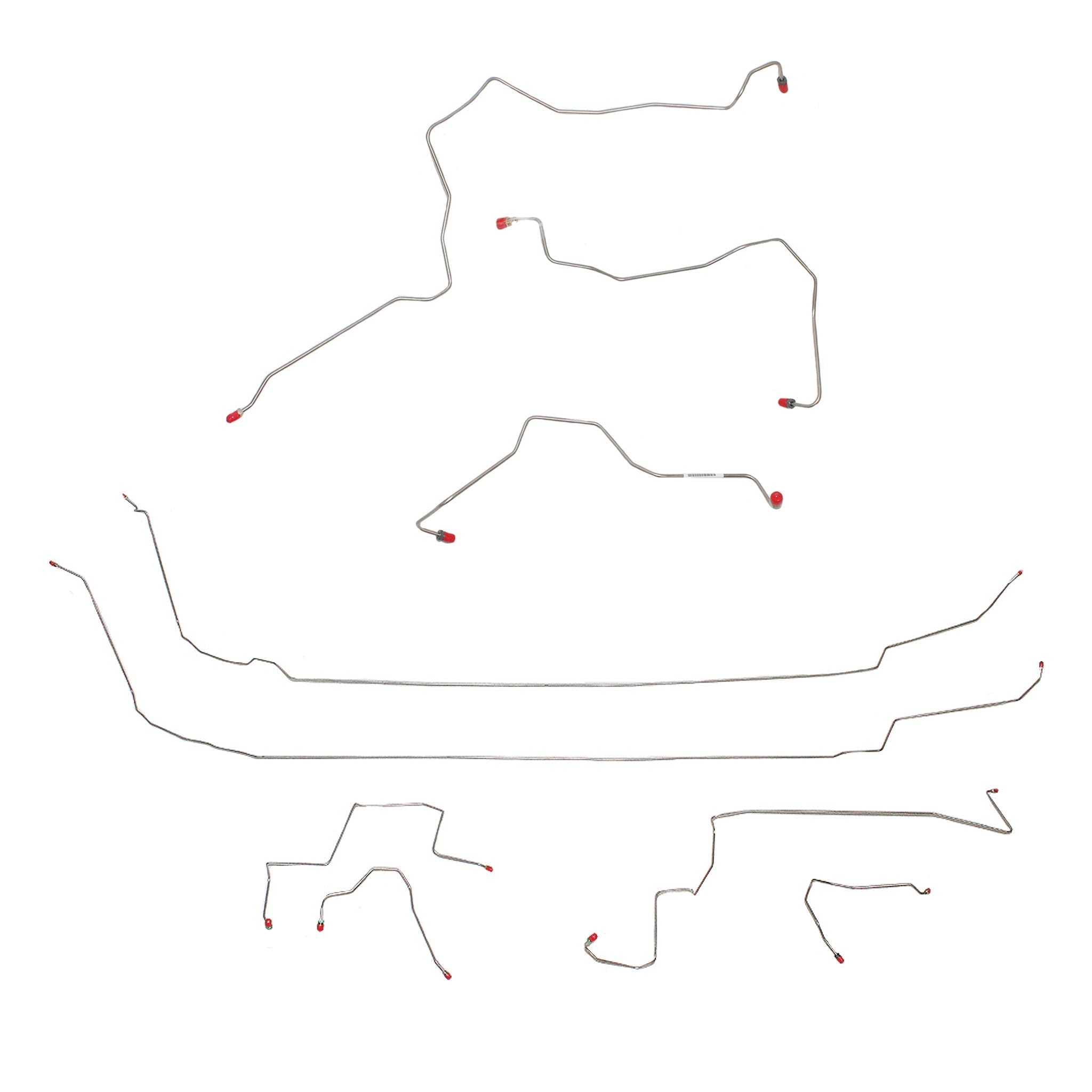 1999-02 Cougar; Complete Brake Line Kit; Stainless - SSTubes