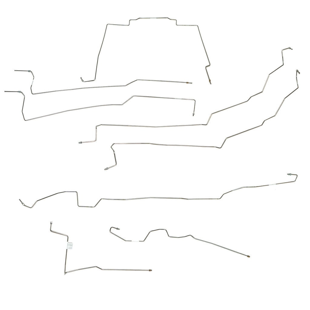 2003-07 Chevy Express 2500, GMC Savanna 2500; Complete Brake Line Kit; Steel - SSTubes