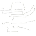 2003-07 Chevy Express 2500, GMC Savanna 2500; Complete Brake Line Kit; Steel - SSTubes